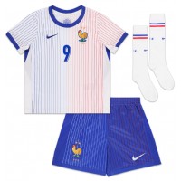 Maglia Calcio Francia Olivier Giroud #9 Seconda Divisa Bambino Europei 2024 Manica Corta (+ pantaloncini)